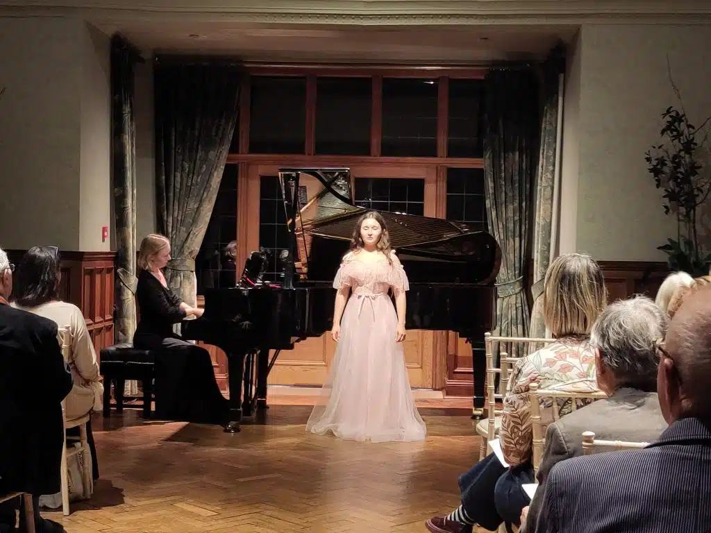 Veronika Young Sounds Burtonfields Hall Fundraising Concert 2025