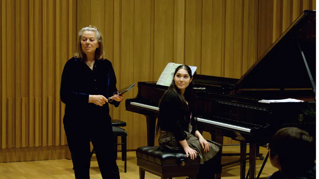 Kathryn Stott Thrive Piano Masterclass at Chetham's School of Music